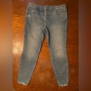 m jeans by maurices™ Mid Rise Button Fly Jegging Size XL